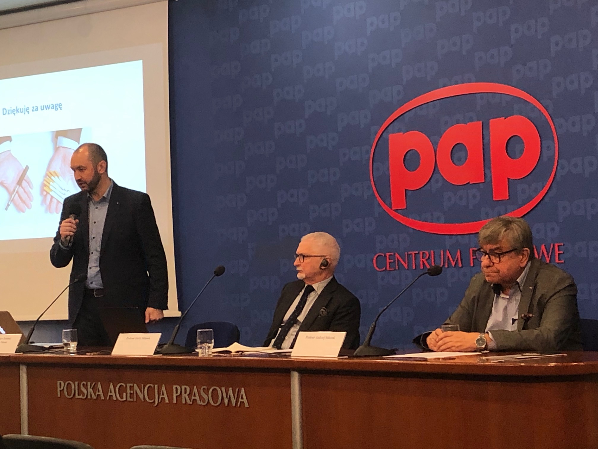 A press conference on e-cigarettes and their impact on health. Organized by Vapour Poland. November 27, 2019, Polish Press Agency.